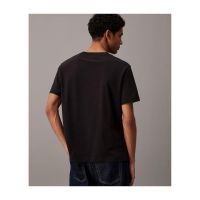 Ανδρικό Chenille Monologo T-shirt Μαύρο Calvin Klein J30J326158-BEH