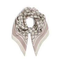 Γυναικείο K/Monogram Φουλάρι Μπεζ Karl Lagerfeld 245W3308-A180 ASH GREY/CEME