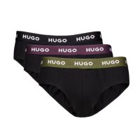 Ανδρικό Σλιπ Σετ 3 Τεμαχίων Μαύρο Hugo 50517879-989