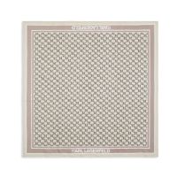 Γυναικείο K/Monogram Φουλάρι Μπεζ Karl Lagerfeld 245W3308-A180 ASH GREY/CEME
