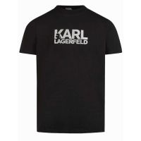 Ανδρικό T-shirt Μαύρο Karl Lagerfeld 755087 544235-910