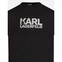 Ανδρικό T-shirt Μαύρο Karl Lagerfeld 755087 544235-910
