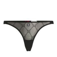 Γυναικείο Sporty Lace Στρινγκ Μαύρο Hugo 50527150-001