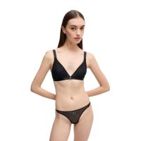 Γυναικείο Triangle Sporty Lace Σουτιέν Μαύρο Hugo 50527185-001