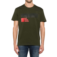 Ανδρικό Cool Fit T-shirt Χακί Dsquared2 S71GD1462S24662-695