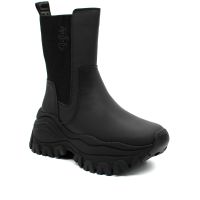 Γυναικείες Lola Chelsea Μπότες Μαύρες Buffalo BUF1220054-BLACK