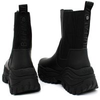 Γυναικείες Lola Chelsea Μπότες Μαύρες Buffalo BUF1220054-BLACK