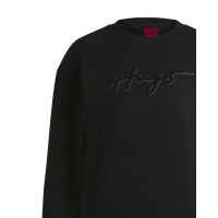 Γυναικείο Easy Crew_5 Φούτερ Μαύρο Hugo 50528579-001
