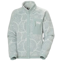 Γυναικεία Imperial Printed Pile Snap Ζακέτα Μέντα Helly Hansen 63373-462
