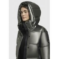 Γυναικείο Devina Shiny Μπουφάν Γκρι Khujo KJ1078JK243-224