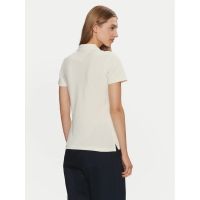 Γυναικείο Slim Script Graphic Polo Μπεζ Tommy Hilfiger WW0WW43930-Z00