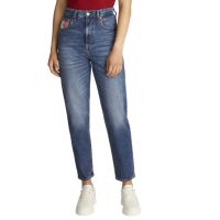 Γυναικείο Mom Τζιν Μπλε Tommy Jeans DW0DW20224-1BK