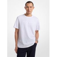 Ανδρικό T-shirt Λευκό Michael Kors CF4529H1V2-100
