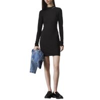 Γυναικείο Μακρυμάνικο Φόρεμα Μαύρο Calvin Klein J20J225074-BEH