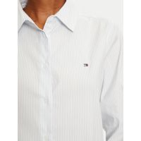 Γυναικείο Ριγέ Πουκάμισο Γαλάζιο Tommy Hilfiger WW0WW44084-0A9
