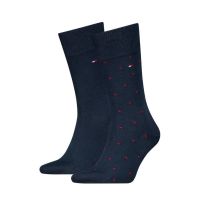 Ανδρικές Κάλτσες 2 Τεμαχίων Navy Μπλε Tommy Hilfiger 701230780-002