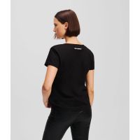 Γυναικείο Hearts T-shirt Μαύρο Karl Lagerfeld A1W17116-999 BLACK
