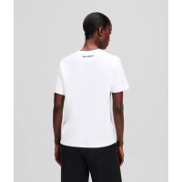 Γυναικείο Ikon Aquarelle K T-shirt Λευκό Karl Lagerfeld A1W17130-100 WHITE