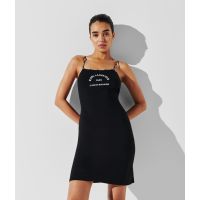 Γυναικείο Φόρεμα Μαύρο Karl Lagerfeld A1W46081-999 BLACK