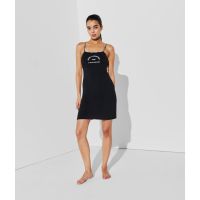 Γυναικείο Φόρεμα Μαύρο Karl Lagerfeld A1W46081-999 BLACK
