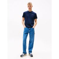 Ανδρικό T-shirt Navy Μπλε Tommy Jeans DM0DM21188-C1G