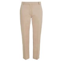 Γυναικείο Slim Straight Παντελόνι Μπεζ Tommy Hilfiger WW0WW40504-AEG