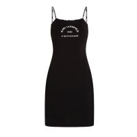 Γυναικείο Φόρεμα Μαύρο Karl Lagerfeld A1W46081-999 BLACK