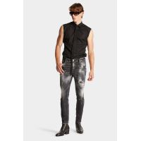 Ανδρικό Skater Τζιν Μαύρο Dsquared2 S71LB1373S30503-900