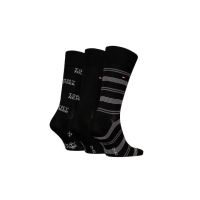 Ανδρικές Κάλτσες 3 Τεμαχίων Μαύρες Tommy Hilfiger 701229783-002