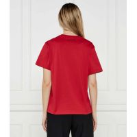 Γυναικείο Peak-A-Boo T-shirt Κόκκινο Karl Lagerfeld A1W17100-586 SCARLET SAGE