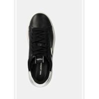 Ανδρικά Δερμάτινα NFT Sneakers Μαύρα Karl Lagerfeld KL57530-000 BLACK