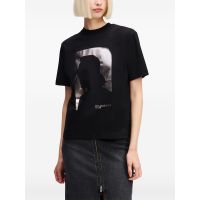 Γυναικείο T-shirt Μαύρο Karl Lagerfeld Jeans A1W17032-999 BLACK