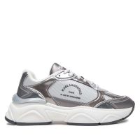 Γυναικεία Δερμάτινα Maison Sneakers Ασημί Karl Lagerfeld KL65638M-4SL SILVER