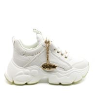 Γυναικεία Binary Glam Sneakers Λευκά Buffalo BUF1636059-WHITE ANIMAL