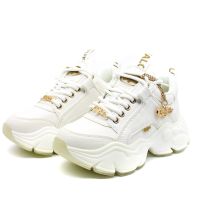 Γυναικεία Binary Glam Sneakers Λευκά Buffalo BUF1636059-WHITE ANIMAL
