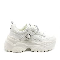Γυναικεία Bliss Glam Sneakers Λευκά Buffalo BUF1636293-WHITE SILVER
