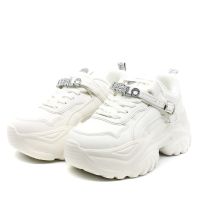 Γυναικεία Bliss Glam Sneakers Λευκά Buffalo BUF1636293-WHITE SILVER