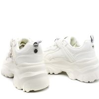 Γυναικεία Bliss Glam Sneakers Λευκά Buffalo BUF1636293-WHITE SILVER