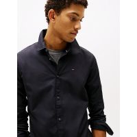 Ανδρικό Πουκάμισο Μαύρο Tommy Jeans DM0DM04405-078