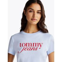 Γυναικείο T-shirt Γαλάζιο Tommy Jeans DW0DW19447-C3Q