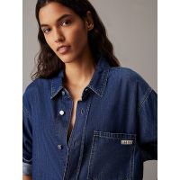 Γυναικείο Τζιν Φόρεμα-Πουκαμίσα Navy Μπλε Calvin Klein J20J225008-1BY