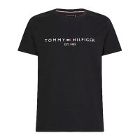 Ανδρικό T-shirt Μαύρο Tommy Hilfiger MW0MW11465-BAS