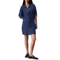 Γυναικείο Τζιν Φόρεμα-Πουκαμίσα Navy Μπλε Calvin Klein J20J225008-1BY