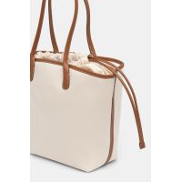 Γυναικεία Τσάντα Εκρού Karl Lagerfeld A1W46075-1UA NATURAL CANVAS T