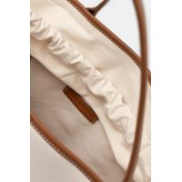 Γυναικεία Τσάντα Εκρού Karl Lagerfeld A1W46075-1UA NATURAL CANVAS T