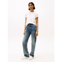 Γυναικείο T-shirt Λευκό Tommy Hilfiger WW0WW45428-YBL