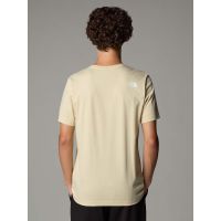 Ανδρικό S/S Mountain Line T-shirt Μπεζ The North Face NF0A87NT-3X41