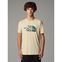 Ανδρικό S/S Mountain Line T-shirt Μπεζ The North Face NF0A87NT-3X41