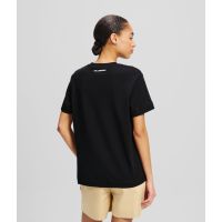 Γυναικείο Ikon Aquarelle K T-shirt Μαύρο Karl Lagerfeld A1W17130-999 Black