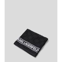Unisex K/Essential Logo Πετσέτα Μαύρη Karl Lagerfeld A1W43001-999 BLACK